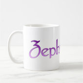 Zephyrlogo-Tasse Kaffeetasse (Links)