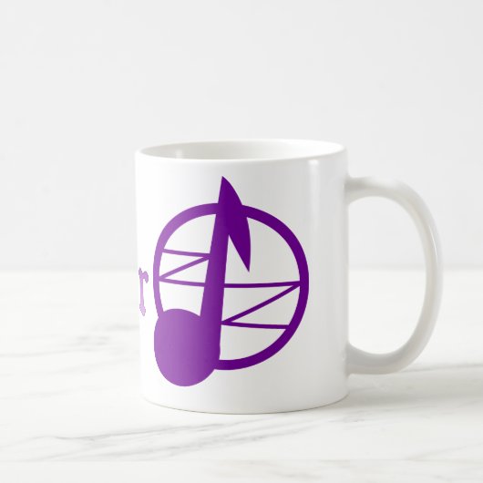 Zephyrlogo-Tasse Kaffeetasse (Rechts)