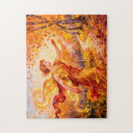 Zephyros God of the Western Wind from Greek Mythol Puzzle (Vertikal)