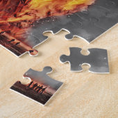 Zeppelin Airship Hindenburg Desaster Circa 1937 Puzzle (Seite)