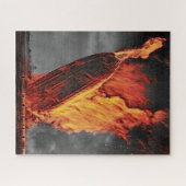 Zeppelin Airship Hindenburg Desaster Circa 1937 Puzzle (Horizontal)