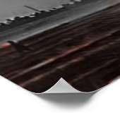 Zeppelin Airship Hindenburg Desaster Colorized Poster (Ecke)