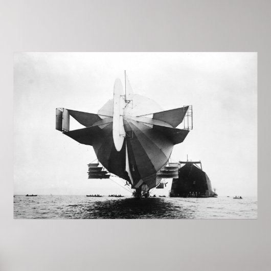 Zeppelin Airship Poster (Vorne)