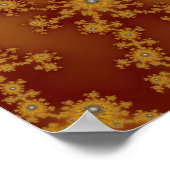 Zeppelin - Fraktal Art Poster (Ecke)