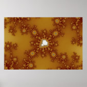 Zeppelin - Fraktal Art Poster (Vorne)