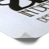 Zeppelin in Deutsch Bohmen Schauflug Poster (Ecke)