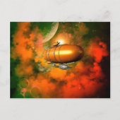 Zeppelin Postkarte (Vorderseite)