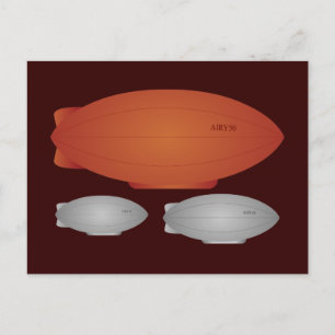 Zeppelin Postkarte
