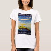 Zeppelin-Reisen ~ Übersee und Land T-Shirt (Vorderseite)
