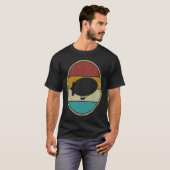 Zeppelin Retro Vintage Sunset Dirigible Airship T-Shirt (Vorne ganz)