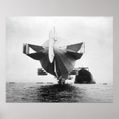 Zeppelin Stern: 1908 Poster (Vorne)