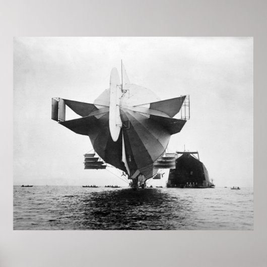 Zeppelin Stern: 1908 Poster (Vorne)