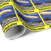 Zeppelin Viktoria Geschenkpapier (Rolleneckpunkt)