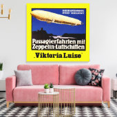 Zeppelin Viktoria Leinwanddruck (Insitu (Wohnzimmer))