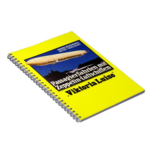 Zeppelin Viktoria Notizblock (Rechte Seite)