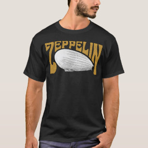 Zeppelin Vintage Art Gelbe Version Freundin T-Shirt