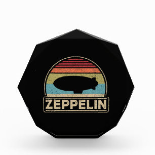 Zeppelin Vintage Retro Zeppelin-Shirt Dirigible Fotoblock