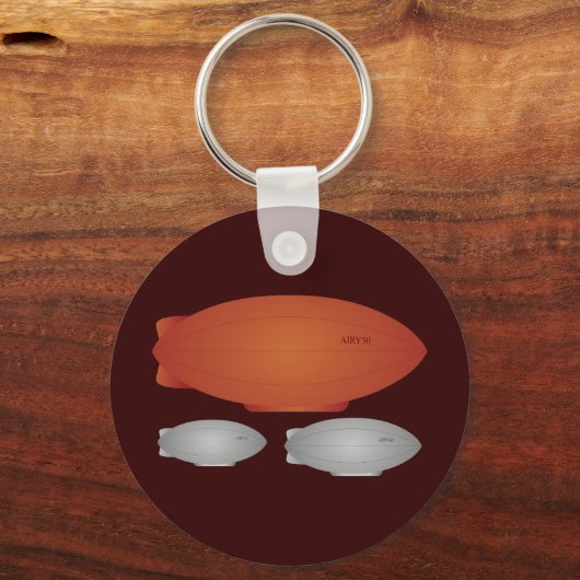 Zeppeline Schlüsselanhänger (Vorderseite)