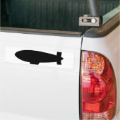 Zeppelinluftschiffikone Autoaufkleber (Auf Lkw)
