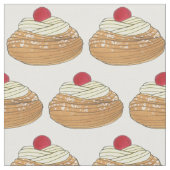 ZEPPOLE Italienischer Teiggebäck Feinschmecker Stoff (Nahaufnahme)