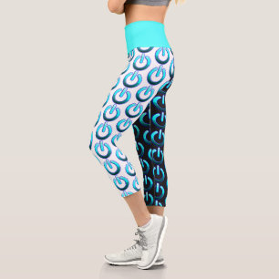 Zer0-Power Hochwaisted Yoga Capris