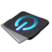 Zer0-Power Neopren-Laptop-Sieb Laptopschutzhülle (Vorne Knopf)