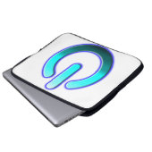 Zer0-Power Neopren-Laptop-Sieb Laptopschutzhülle (Vorne Knopf)