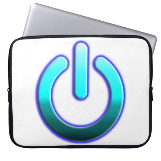 Zer0-Power Neopren-Laptop-Sieb Laptopschutzhülle (Vorderseite)