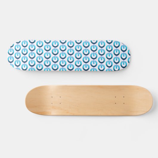 Zer0-Power-Skateboarddeck Skateboard (Horizontal)