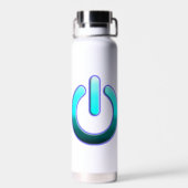 Zer0-Power Thor Kupfer-Vakuum-Isolierflasche Trinkflasche (Rückseite)