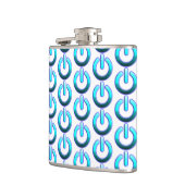 Zer0-Power Vinyl Wrapped Flask Flachmann (Links)