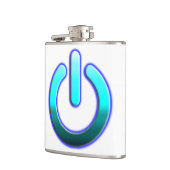Zer0-Power Vinyl Wrapped Flask Flachmann (Links)