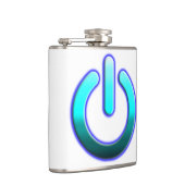 Zer0-Power Vinyl Wrapped Flask Flachmann (Rechts)