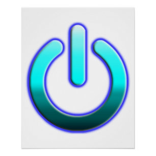 Zer0-Power Zazzle Glossy Poster