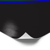 Zer0-Power Zazzle Glossy Poster (Ecke)