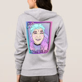 Zer0's Fab-U-Las Bella+Leinwand Full-Zip Hoodie (Rückseite)