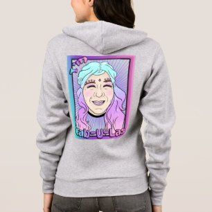 Zer0's Fab-U-Las Bella+Leinwand Full-Zip Hoodie