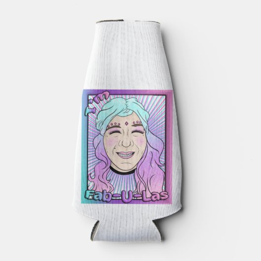 Zer0's Fab-U-Las Foam Bottle Cooler Flaschenkühler (Vorderseite)