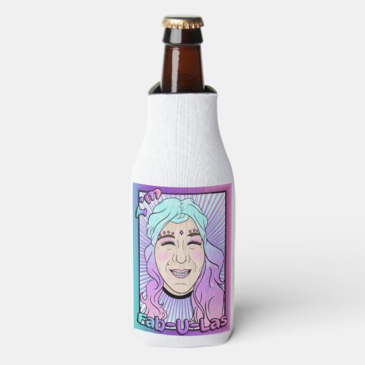 Zer0's Fab-U-Las Foam Bottle Cooler Flaschenkühler (Flaschenvorderseite)