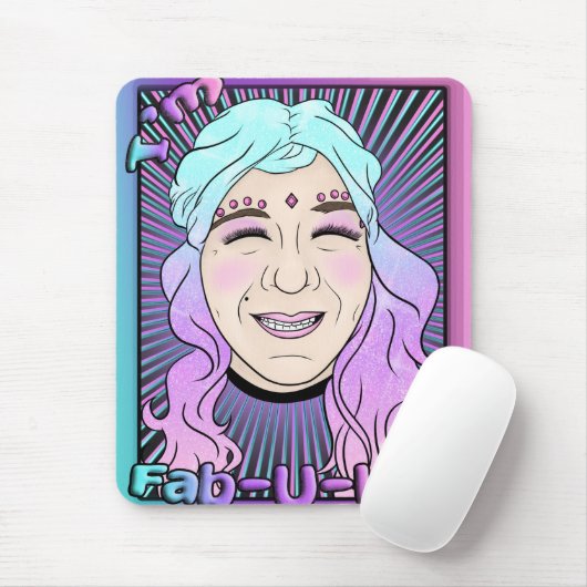 Zer0's Fab-U-Las Mousepad (Mit Mouse)