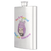Zer0's Magischer Fluffin Einhorn Classic Flask Flachmann (Links)