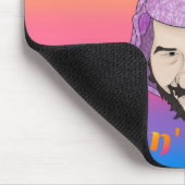 Zer0's magischer Fluffin Unicorn Mousepad (Ecke)