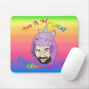 Zer0's magischer Fluffin Unicorn Mousepad