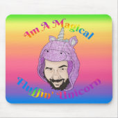 Zer0's magischer Fluffin Unicorn Mousepad (Vorne)