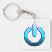 Zer0's Power Acrylic Schlüsselanhänger (Vorderseite)