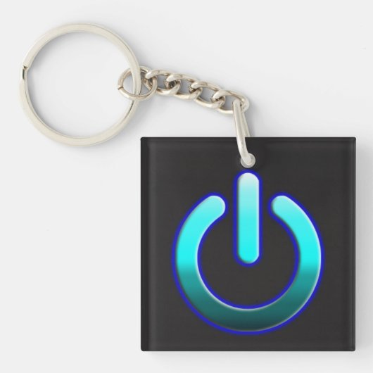 Zer0's Power Acrylic Schlüsselanhänger (Vorderseite)