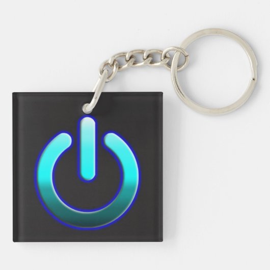 Zer0's Power Acrylic Schlüsselanhänger (Rückseite)