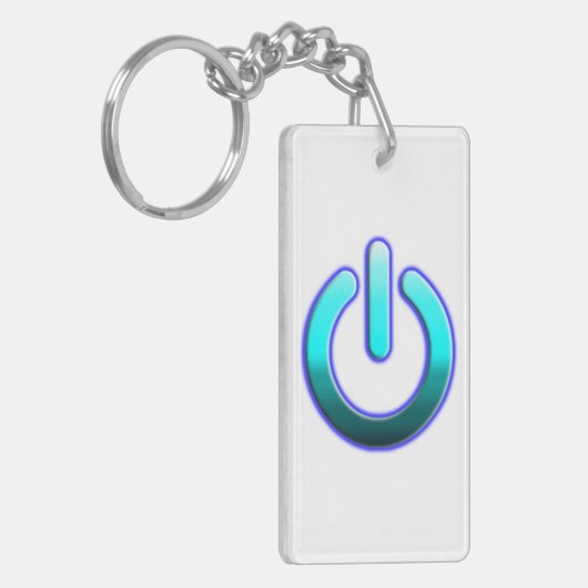 Zer0's Power Acrylic Schlüsselanhänger (Vorderseite links)