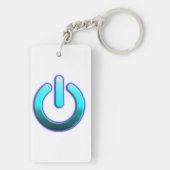 Zer0's Power Acrylic Schlüsselanhänger (Rückseite)