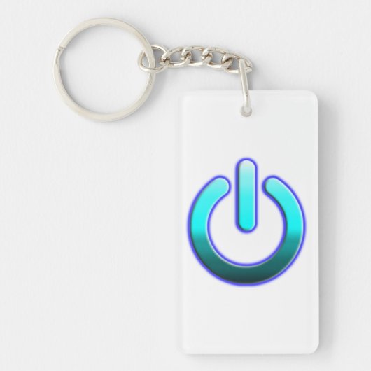 Zer0's Power Acrylic Schlüsselanhänger (Vorderseite)